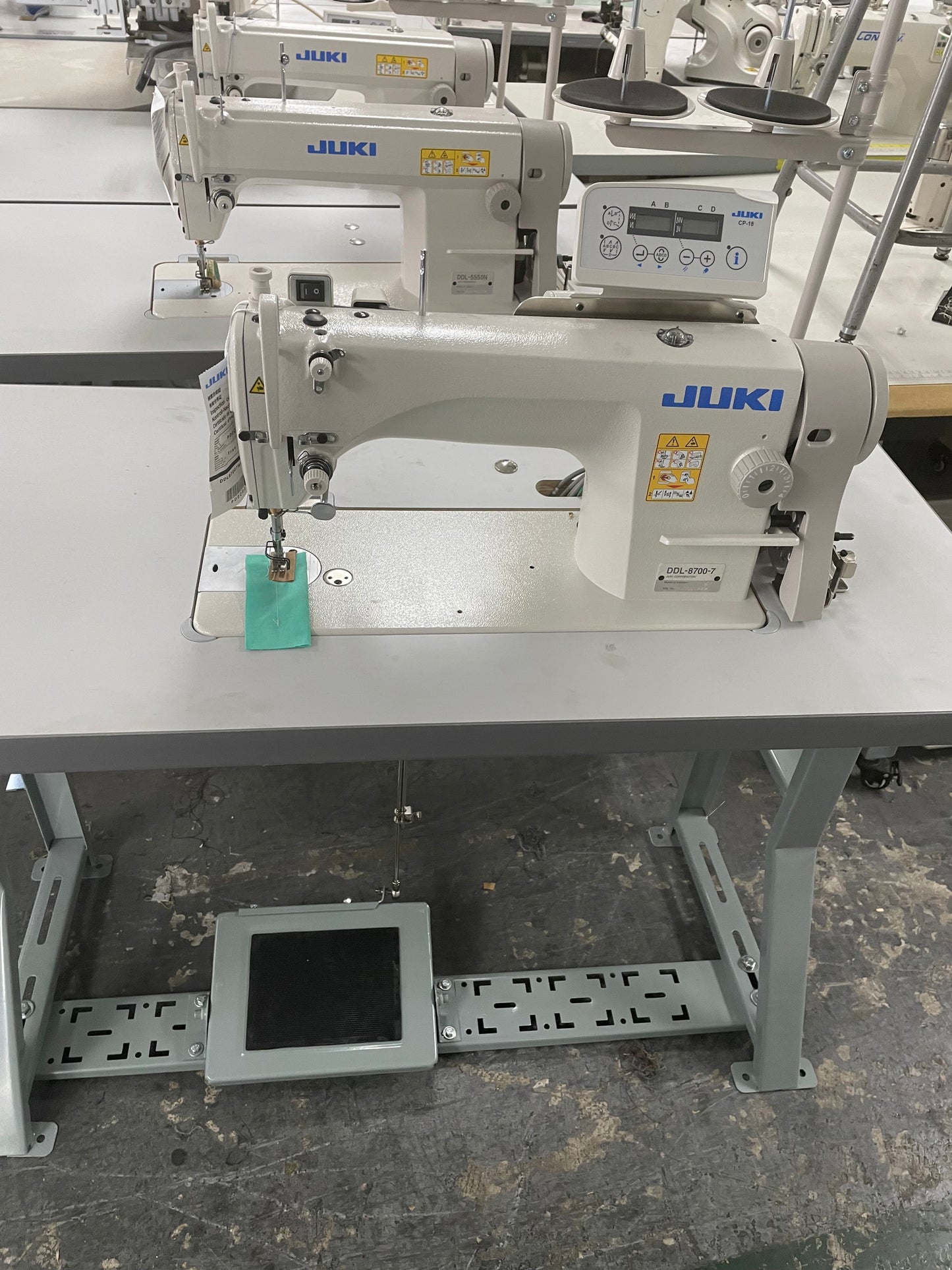 JUKI  DDL 8700-7 Single Needle Drop Feed Automatic Industrial